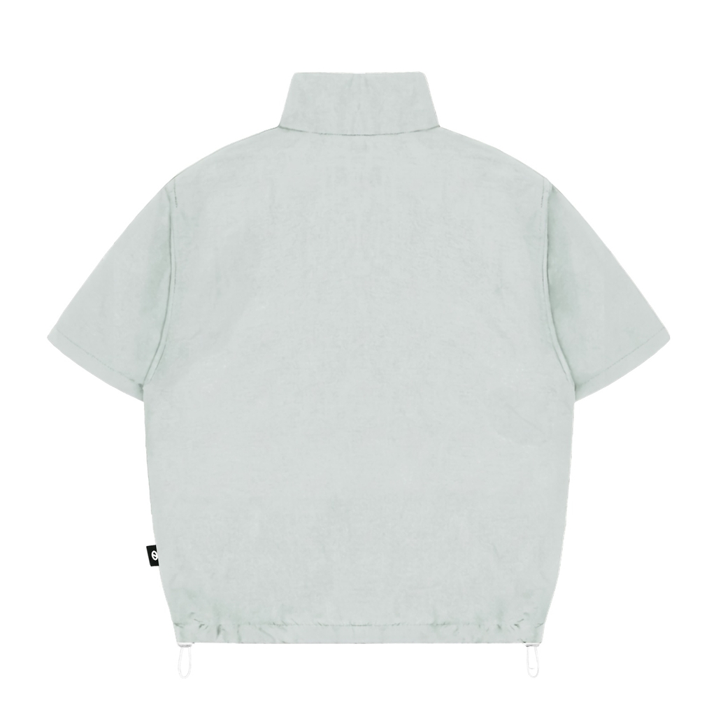 ONTOP Half-Zip Anorak Shirt - Xám