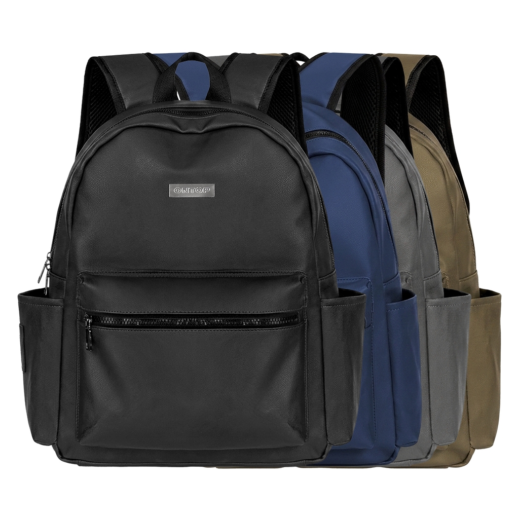 ONTOP Basic Leather Backpack