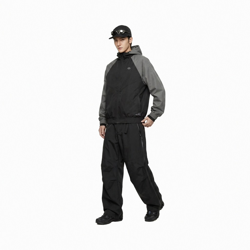 ONTOP Convertible Jacket - Đen