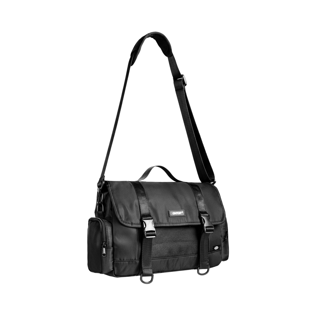 ONTOP Snap Buckles Messenger Bag
