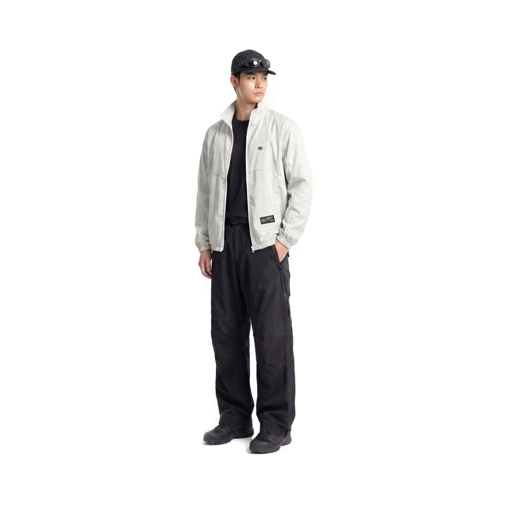 ONTOP Wind Track Jacket - Xám trắng