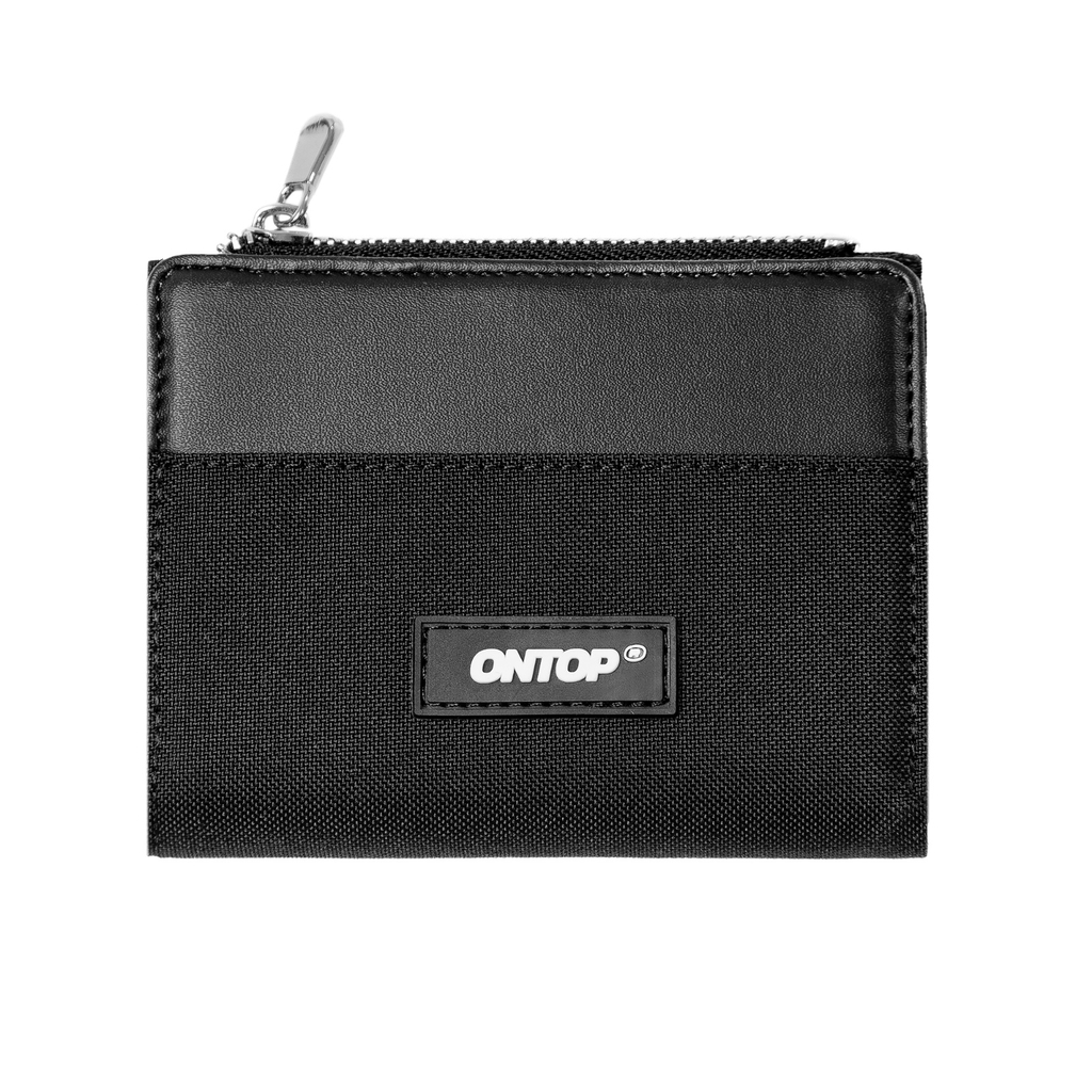 O-V49 Bi-Fold Bastille Wallet with Zip