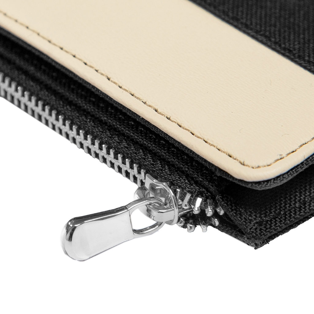 O-V49 Bi-Fold Bastille Wallet with Zip