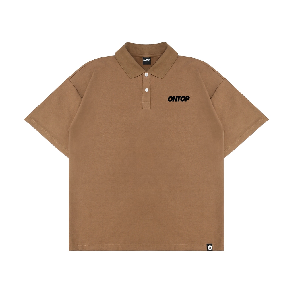 O14-T6 Polo Basic-Nâu