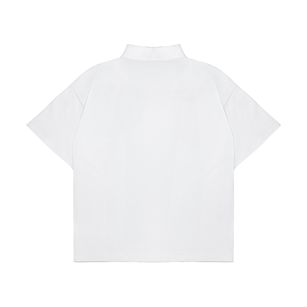 O14-T6 Polo Basic-Trắng