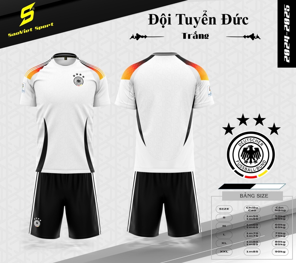 Áo đội tuyển Đức Euro 2024