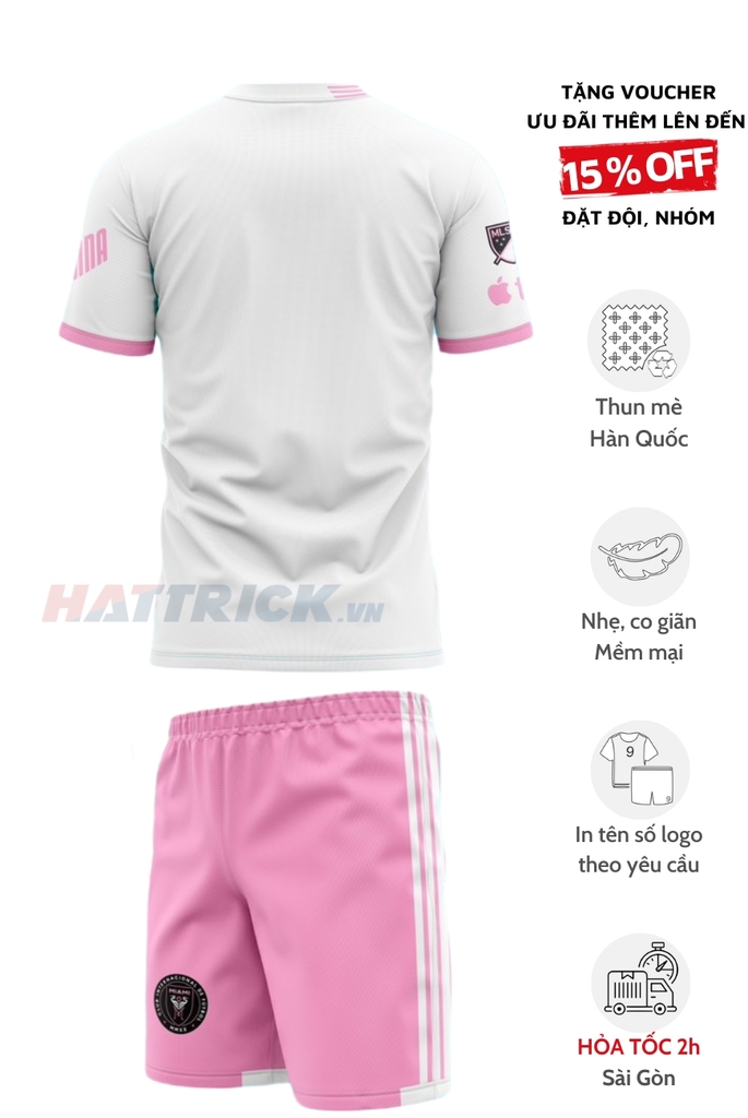 Áo Inter Miami 2023  - 2024 [Thun Mè Hàn Quốc]