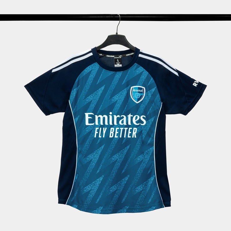 Quần áo bóng đá Arsenal 2025/26 [Strivend thun mè Poly]