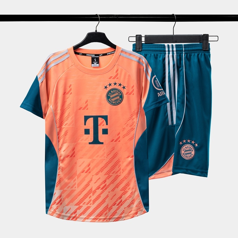Quần áo bóng đá Strivend Bayern Munich 2025/26 [thun mè Poly]