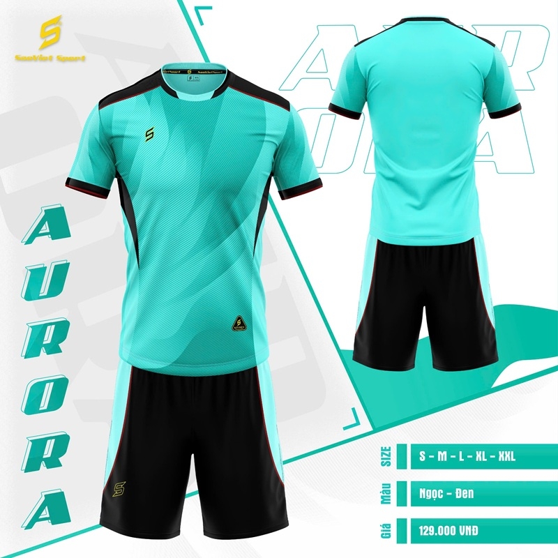 Áo bóng đá không logo Sao Việt AURORA