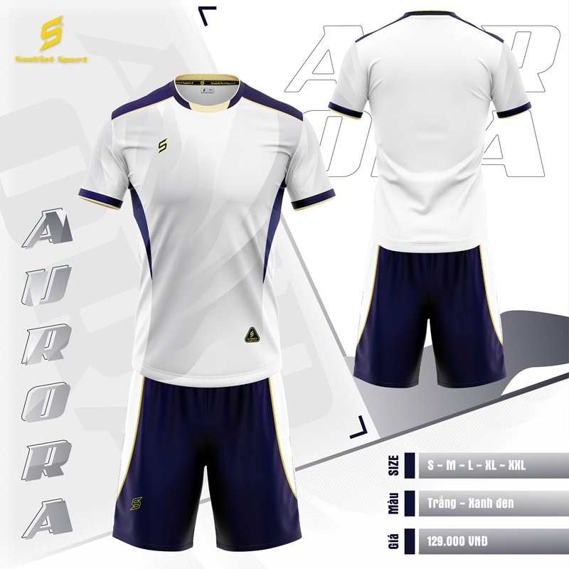 Áo bóng đá không logo Sao Việt AURORA