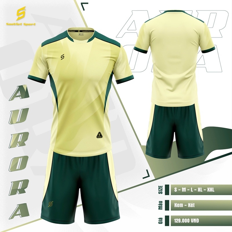 Áo bóng đá không logo Sao Việt AURORA