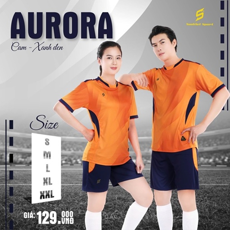 Áo bóng đá không logo Sao Việt AURORA