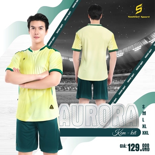 Áo bóng đá không logo Sao Việt AURORA