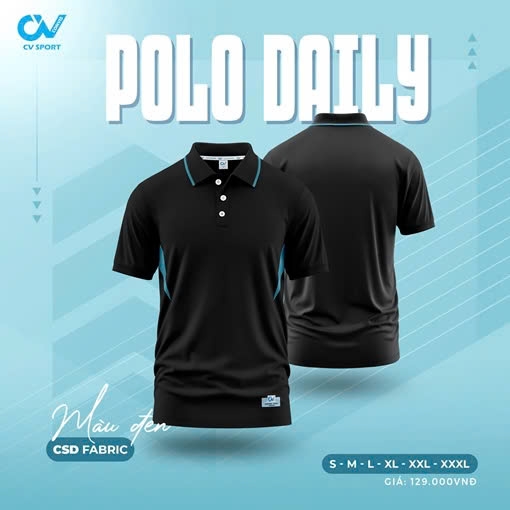 Áo di chuyển Polo Convis CV Daily C2