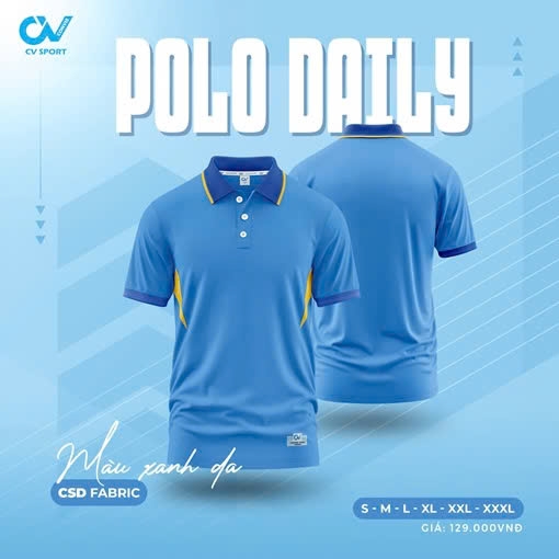Áo di chuyển Polo Convis CV Daily C2
