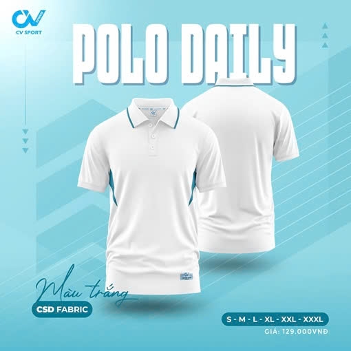 Áo di chuyển Polo Convis CV Daily C2
