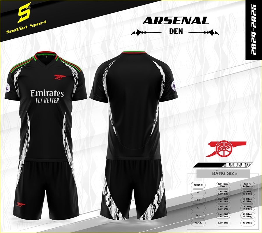 Áo Arsenal 2024/25