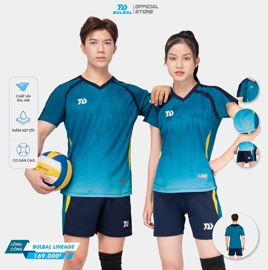 Quần áo bóng chuyền NAM Bulbal Lineage