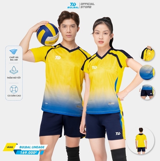 Quần áo bóng chuyền NAM Bulbal Lineage