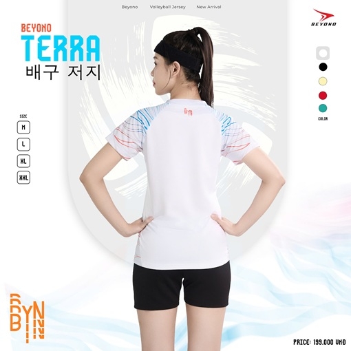 Quần áo bóng chuyền NỮ Beyono Terra