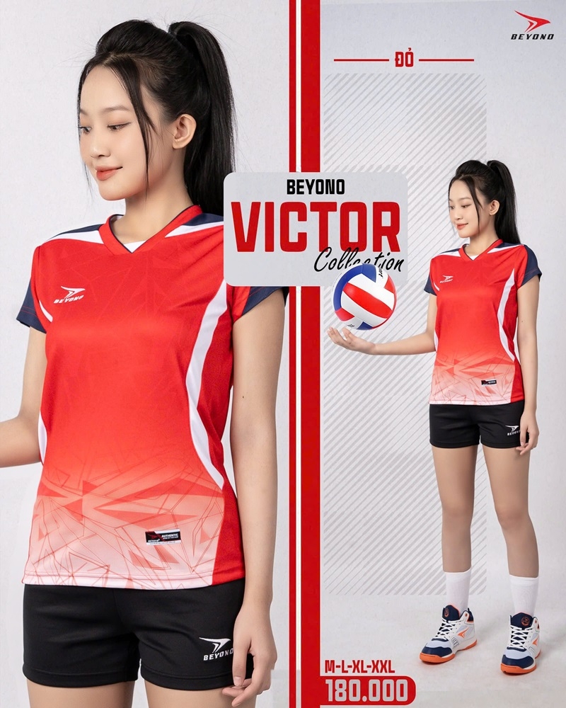 Quần áo bóng chuyền Nữ Beyono Victor