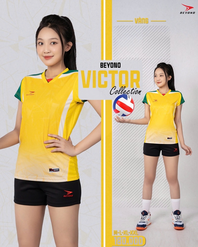 Quần áo bóng chuyền Nữ Beyono Victor