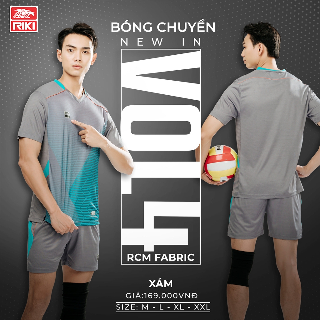Quần áo bóng chuyền Riki Vol 4 NAM