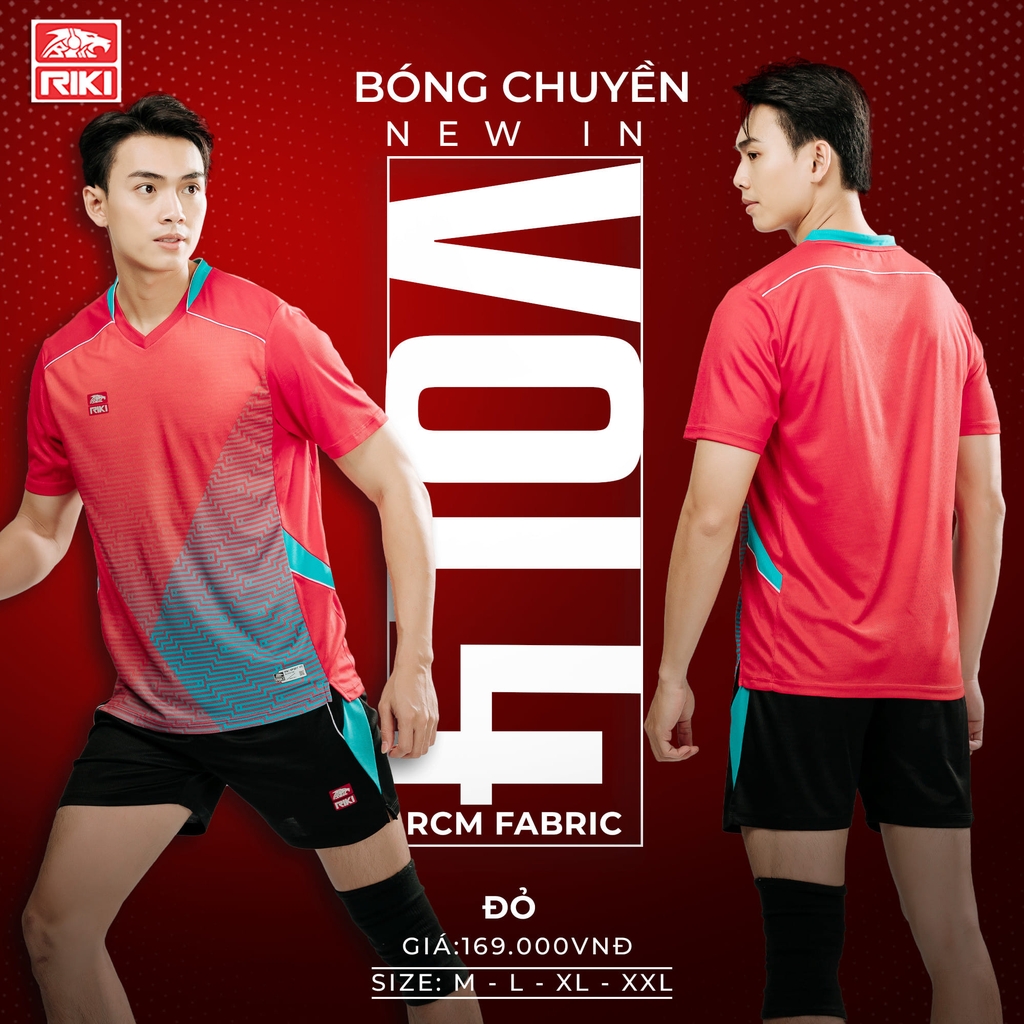 Quần áo bóng chuyền Riki Vol 4 NAM
