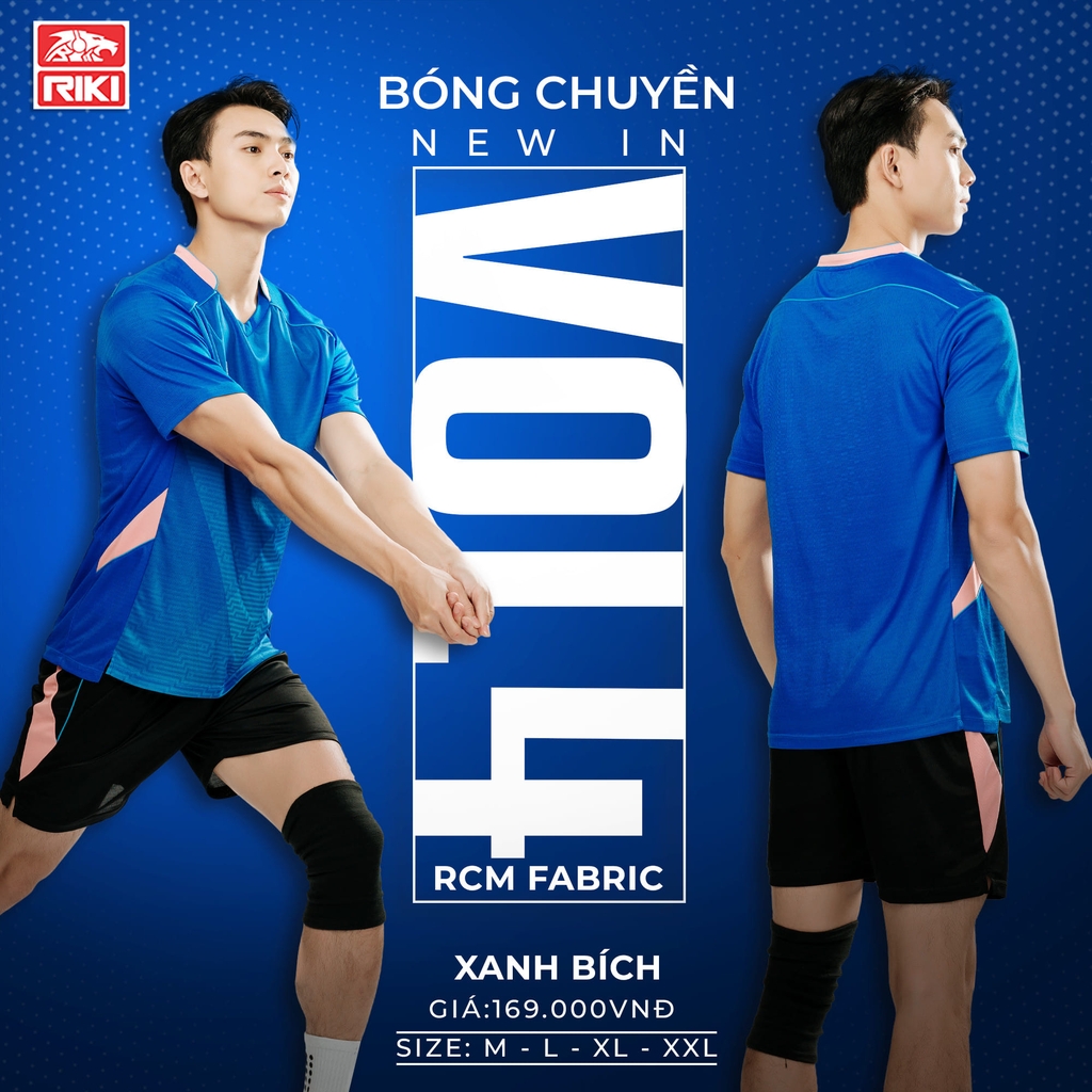 Quần áo bóng chuyền Riki Vol 4 NAM