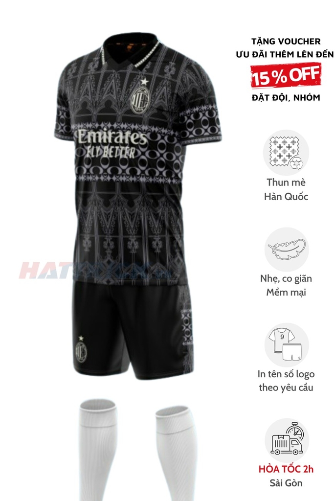 Áo AC Milan 24/25 [Thun Mè Hàn Quốc]