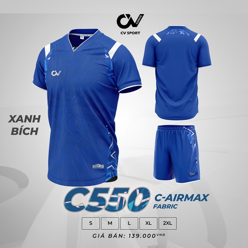 Quần áo bóng đá CV Sport C550