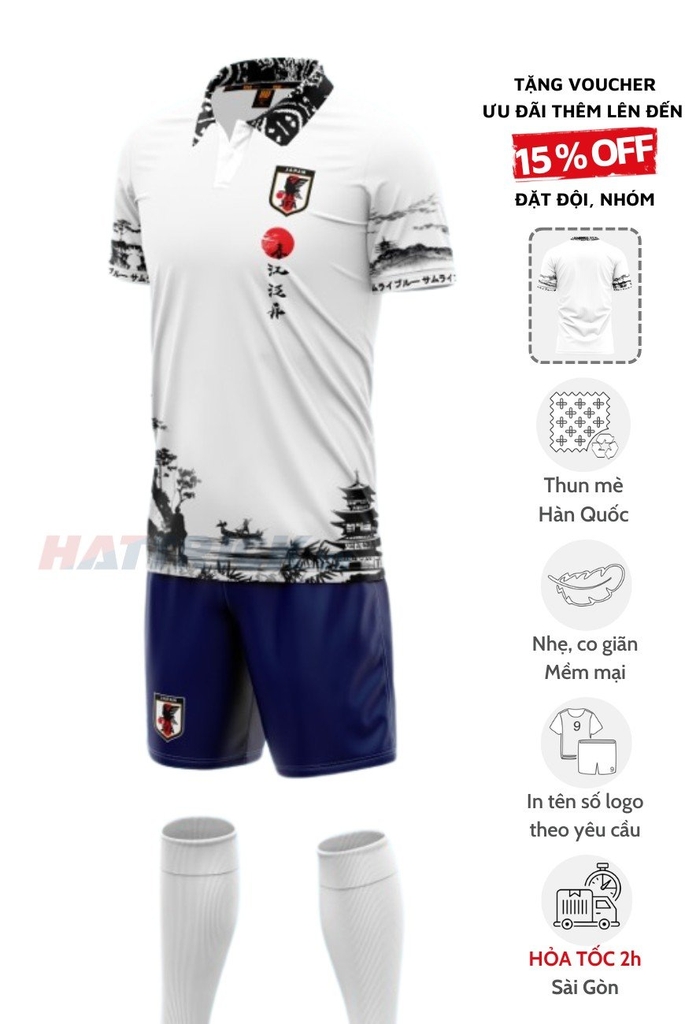 Áo tuyển Nhật Bản 2024 [Thun Mè Hàn Quốc]