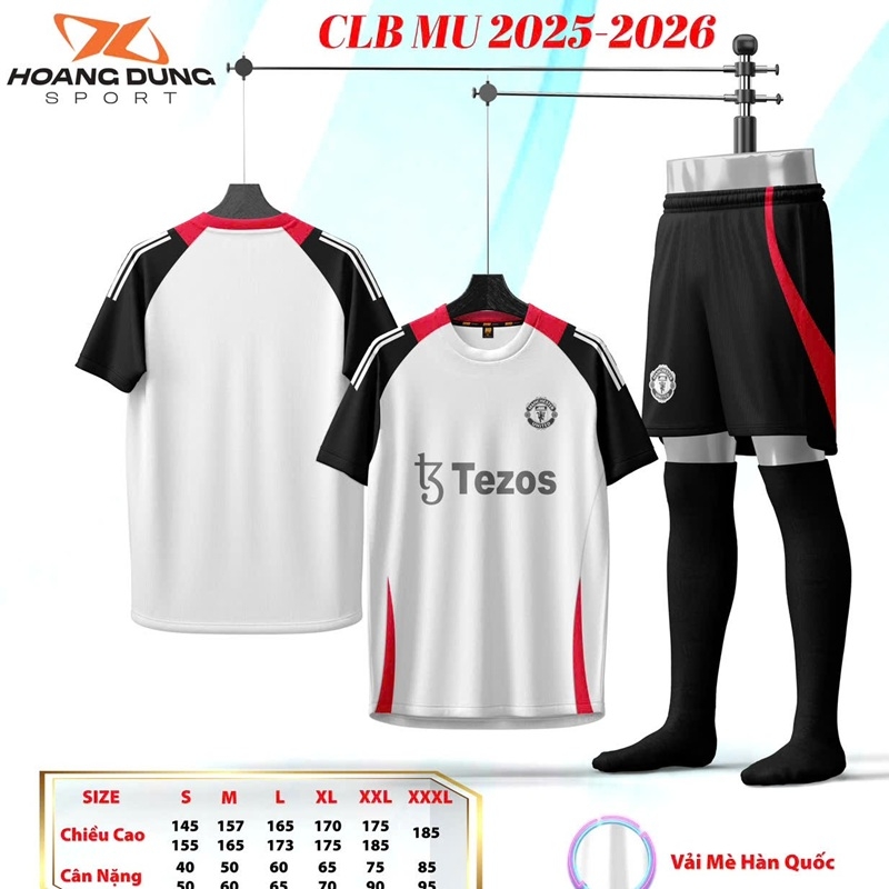 Áo bóng đá MU 2025/26 Manchester United [HD Thun Mè Hàn Quốc]