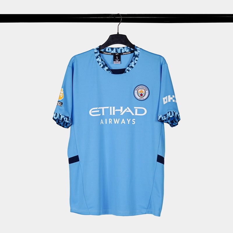 Quần áo bóng đá Strivend Man city 2024/25 [thun mè Poly]