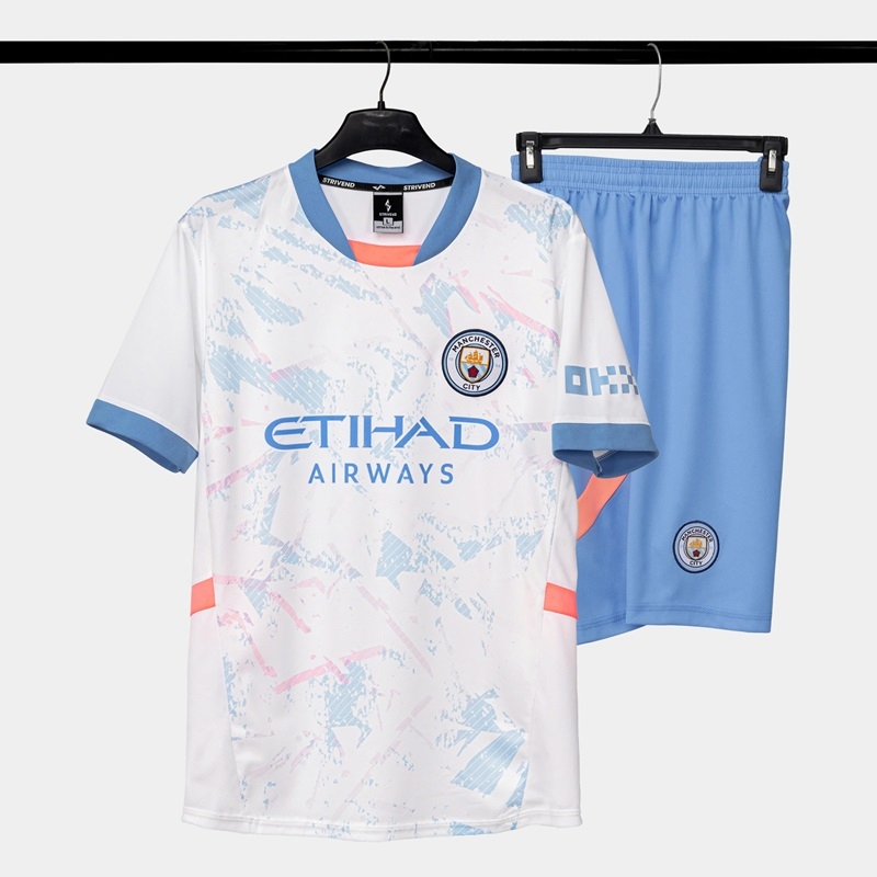 Quần áo bóng đá Strivend Man city 2024/25 [thun mè Poly]
