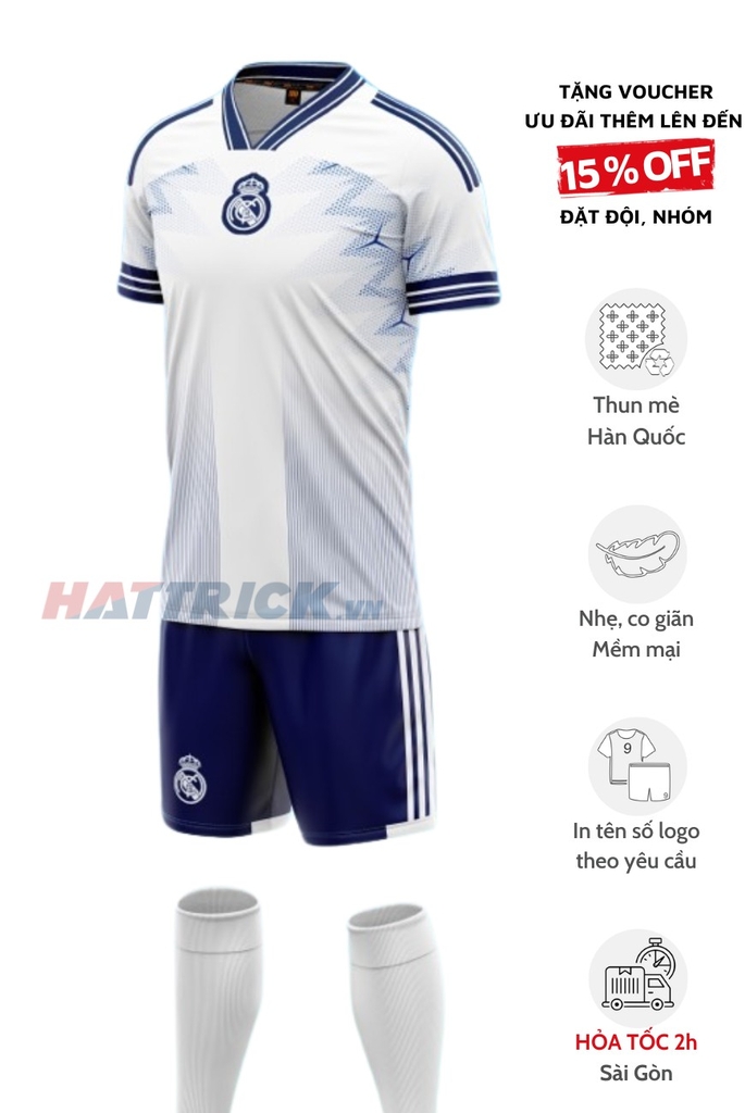 Áo Real Madrid 24/25 [Thun Mè Hàn Quốc]