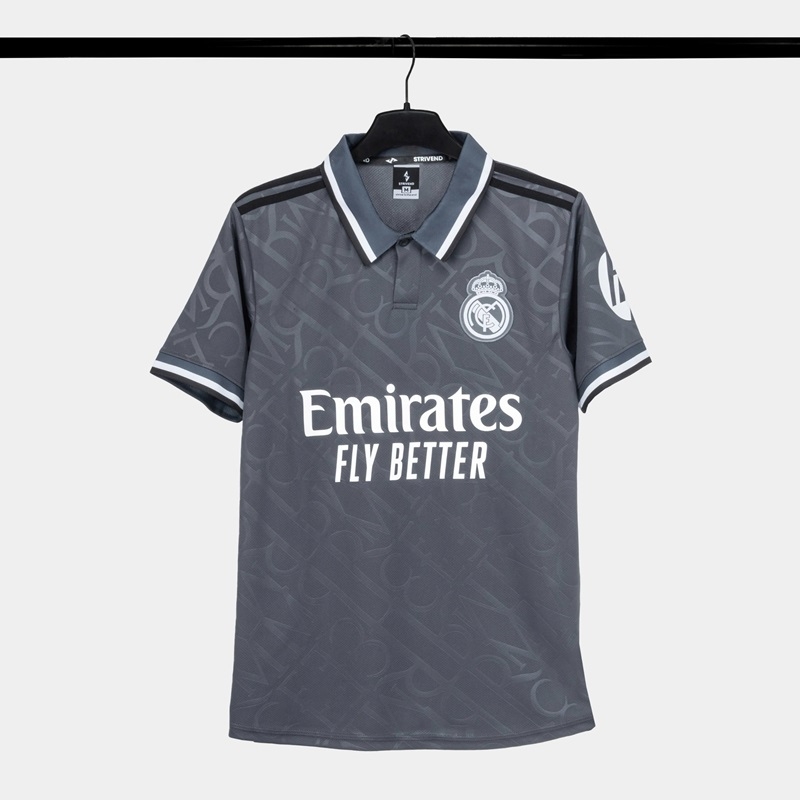 Quần áo bóng đá Strivend Real Madrid 2024/25 [thun mè Poly]