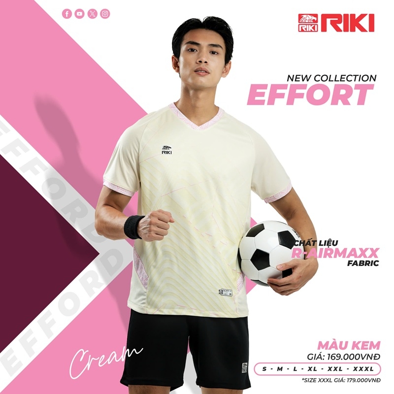 Quần áo bóng đá RiKi EFFORT