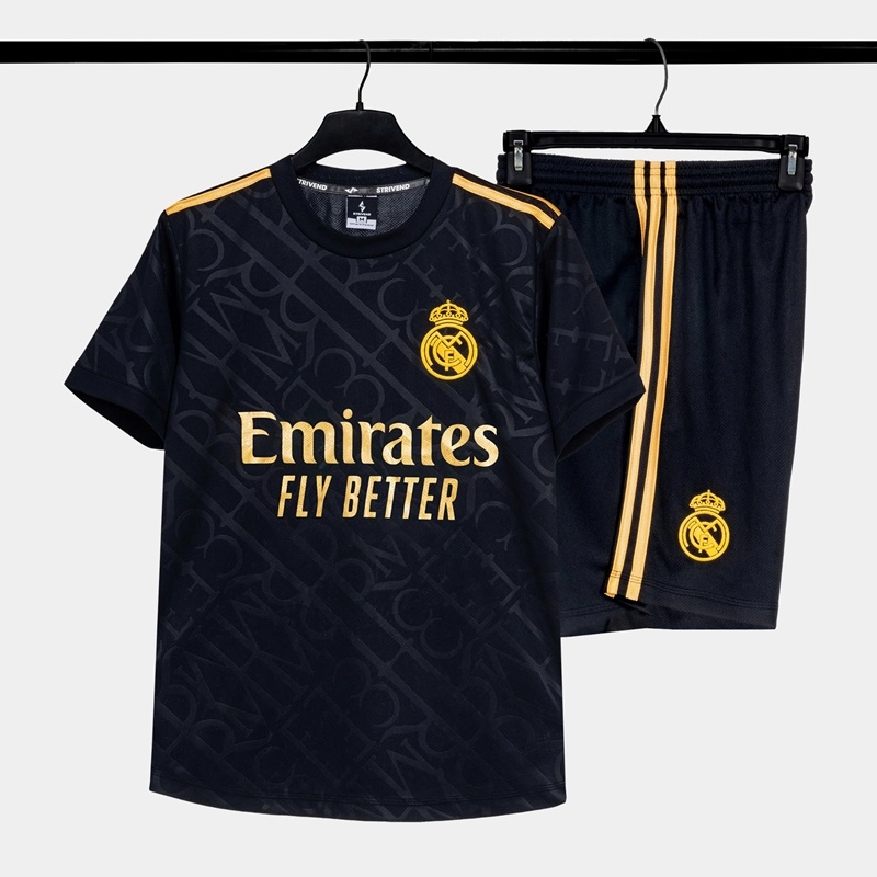 Quần áo bóng đá Strivend Real Madrid 2024/25 [thun mè Poly]