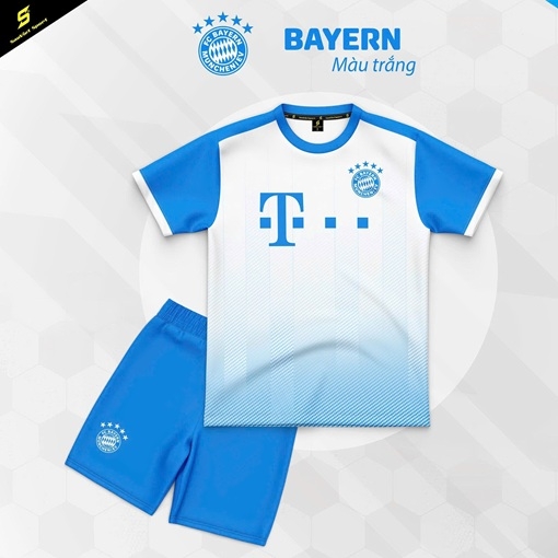 Quần áo bóng đá Trẻ Em Bayern Munich 2025/26 (Sao Việt)