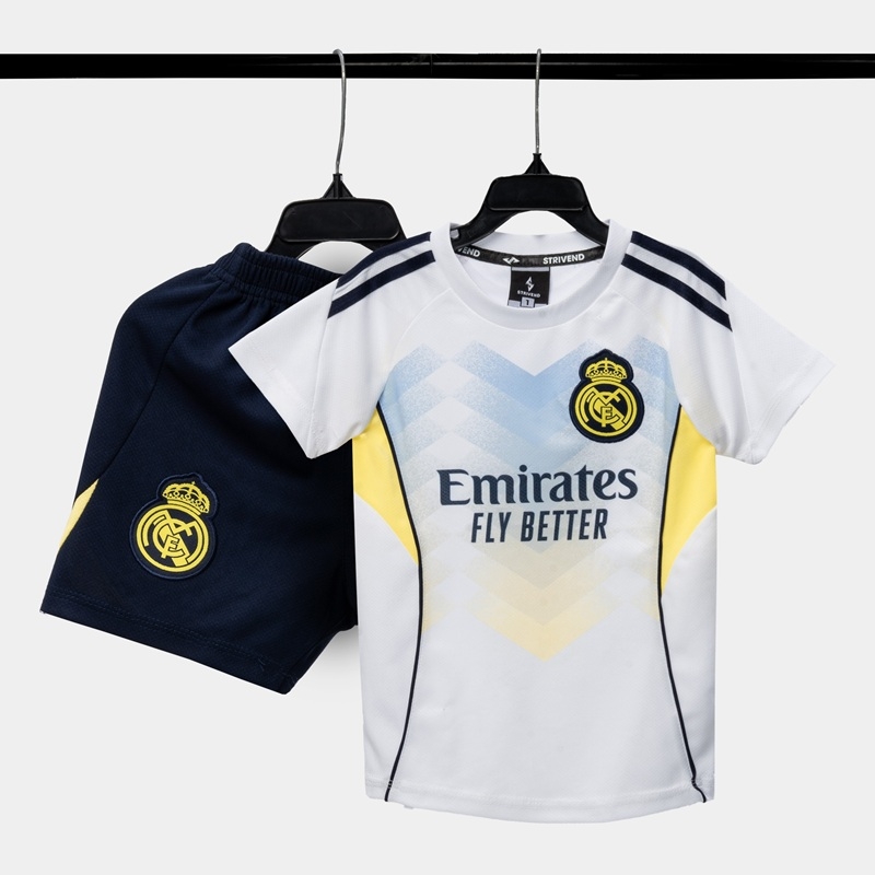 Quần áo trẻ em Real Madrid 2025/26 [Strivend]