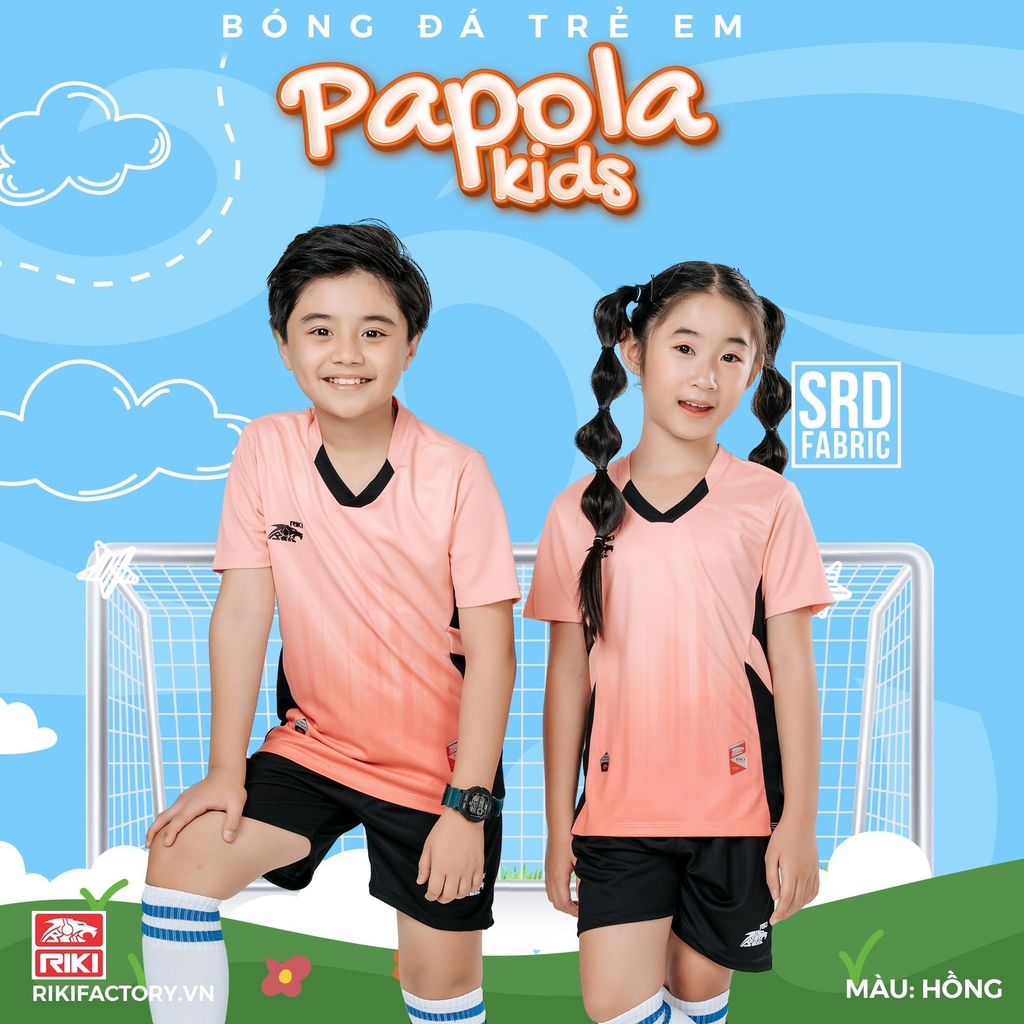 Quần áo bóng đá trẻ em Riki Papola
