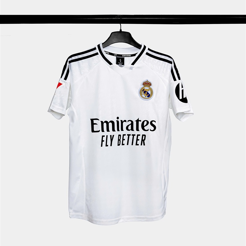 Quần áo bóng đá Strivend Real Madrid 2024/25 [thun mè Poly]