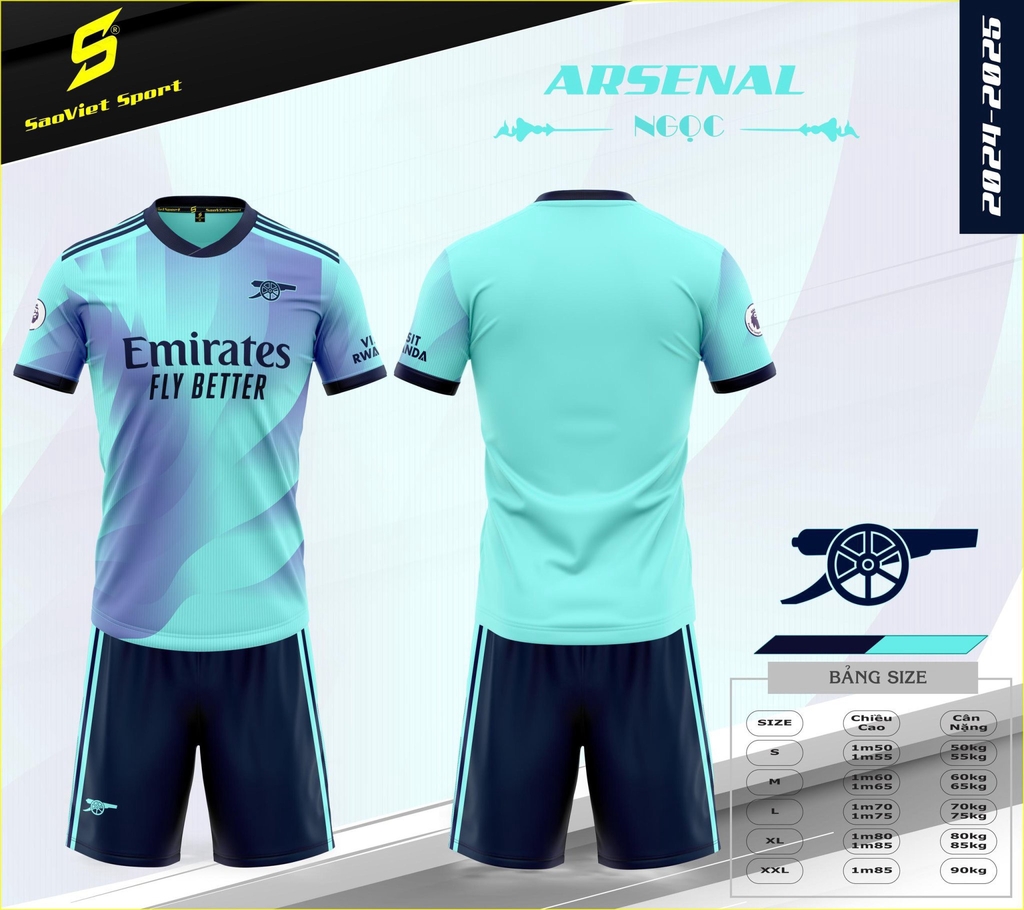 Áo Arsenal 2024/25