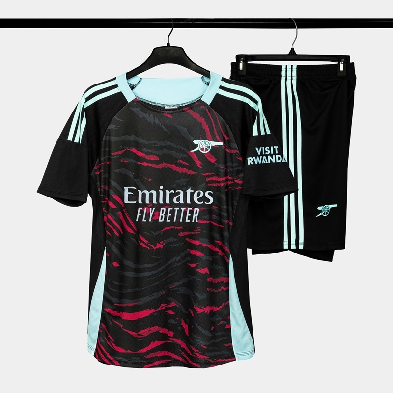 Quần áo bóng đá Arsenal 2024/25 [Strivend thun mè Poly]