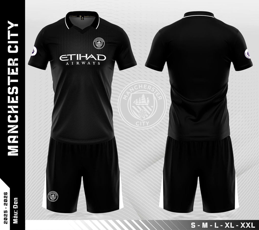 Quần áo Manchester City MC 2025/26 (Sao Việt)