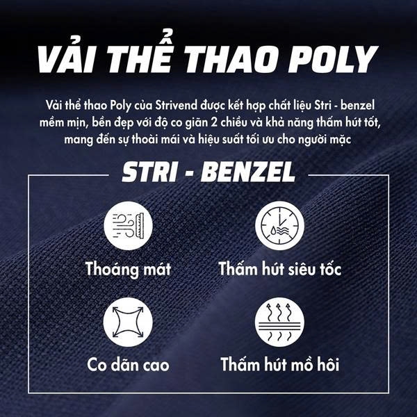 Quần áo bóng đá Strivend PSG Paris Saint-Germain 2025/26 [thun mè Poly]