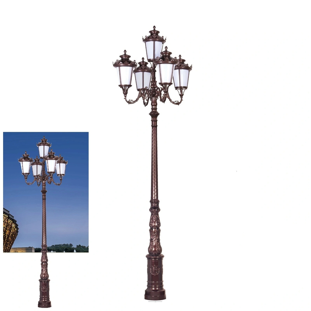 Cột Đèn Cảnh Quan Đúc Tinh Xảo ZSV_TYD-0301 ZALAA OEM Đèn sân vườn dự án