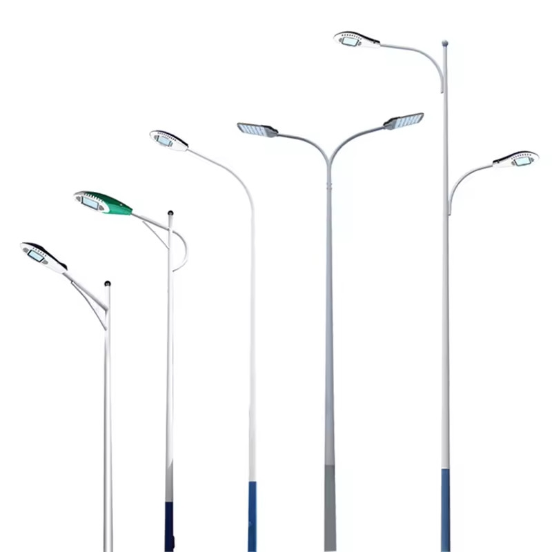 Cột Giật Cấp D60 cho Đèn Đường LED Zalaa cao từ 6m đến hơn 9m